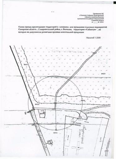 Схема территории Сабантуя