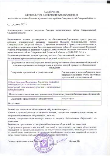 Заключение
